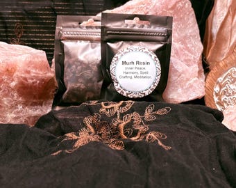 Myrrh Resin: 100% Pure Organic Aromatic Incense