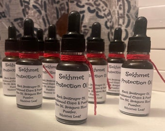 Sekhmet Deity Protection Oil, Ritual Anointing Oil