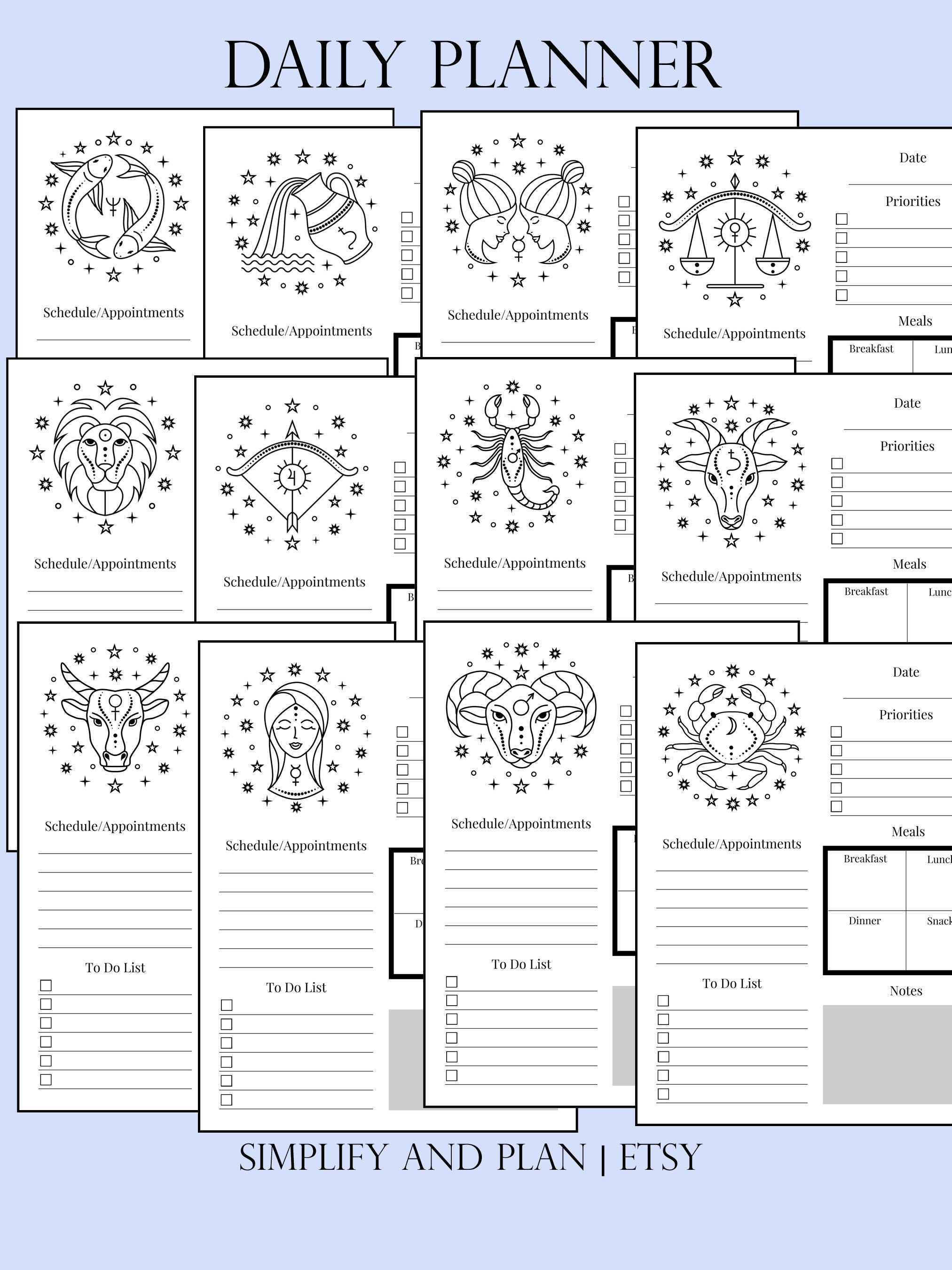 Capricorn Productivity Planner