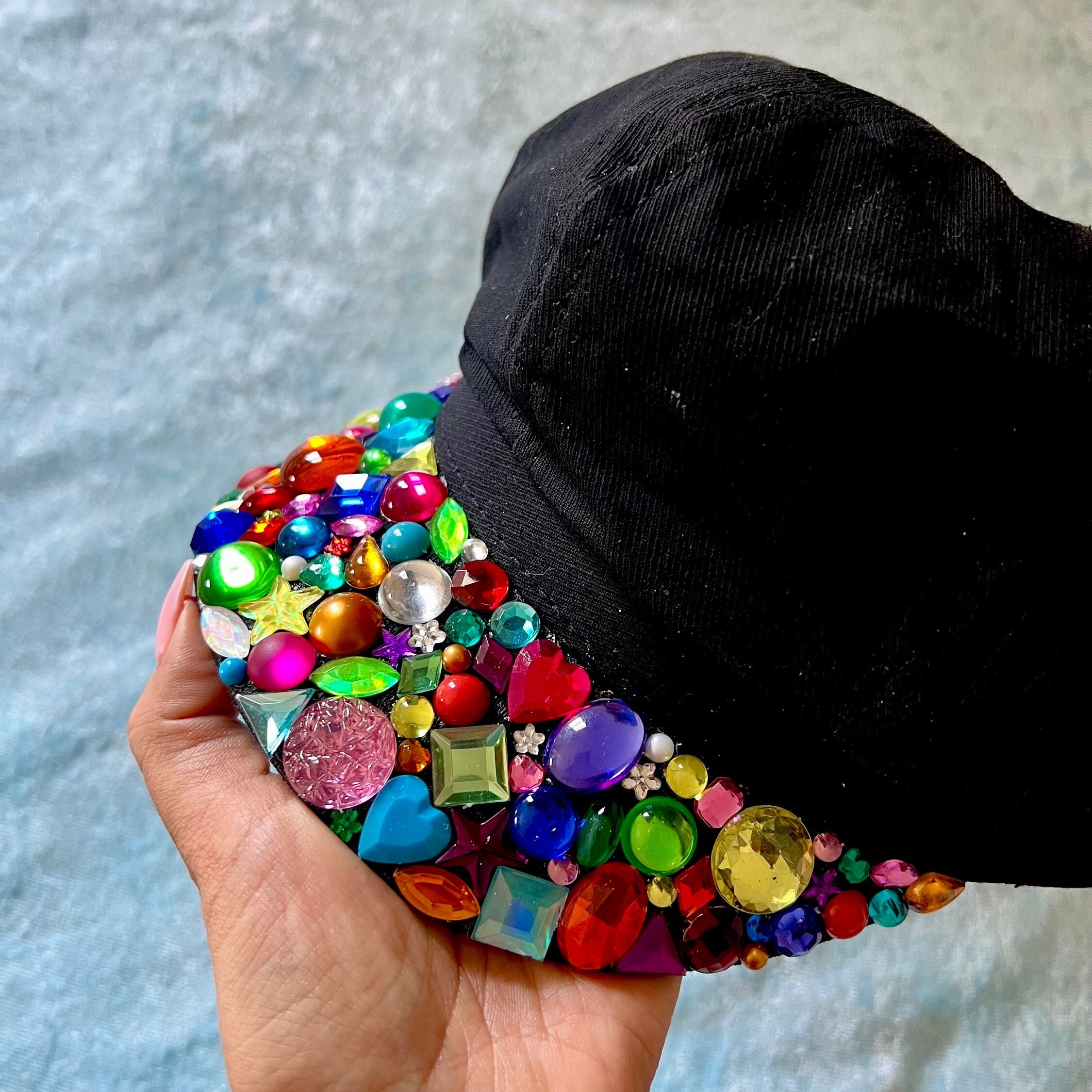 Bedazzled Colorful Newsies Dance Hat - Selena Quintanilla  display picture 3