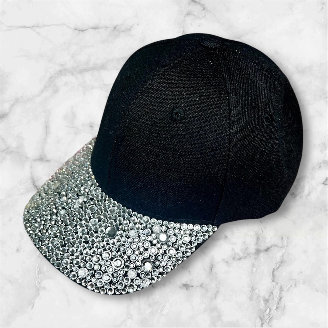 Bedazzled Toddler Baseball Cap for Infants Baby Boys Girls With