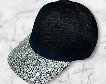 Bedazzled Toddler Baseball Cap for Infants Baby Boys Girls With