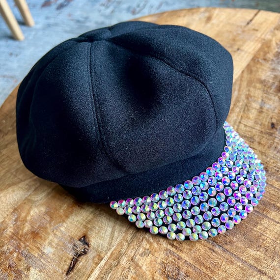 Selena Quintanilla Inspired Newsies Hat With Rhinestones  display picture 3