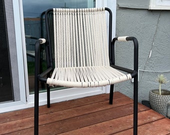 Upcycle Macrame lounge chair