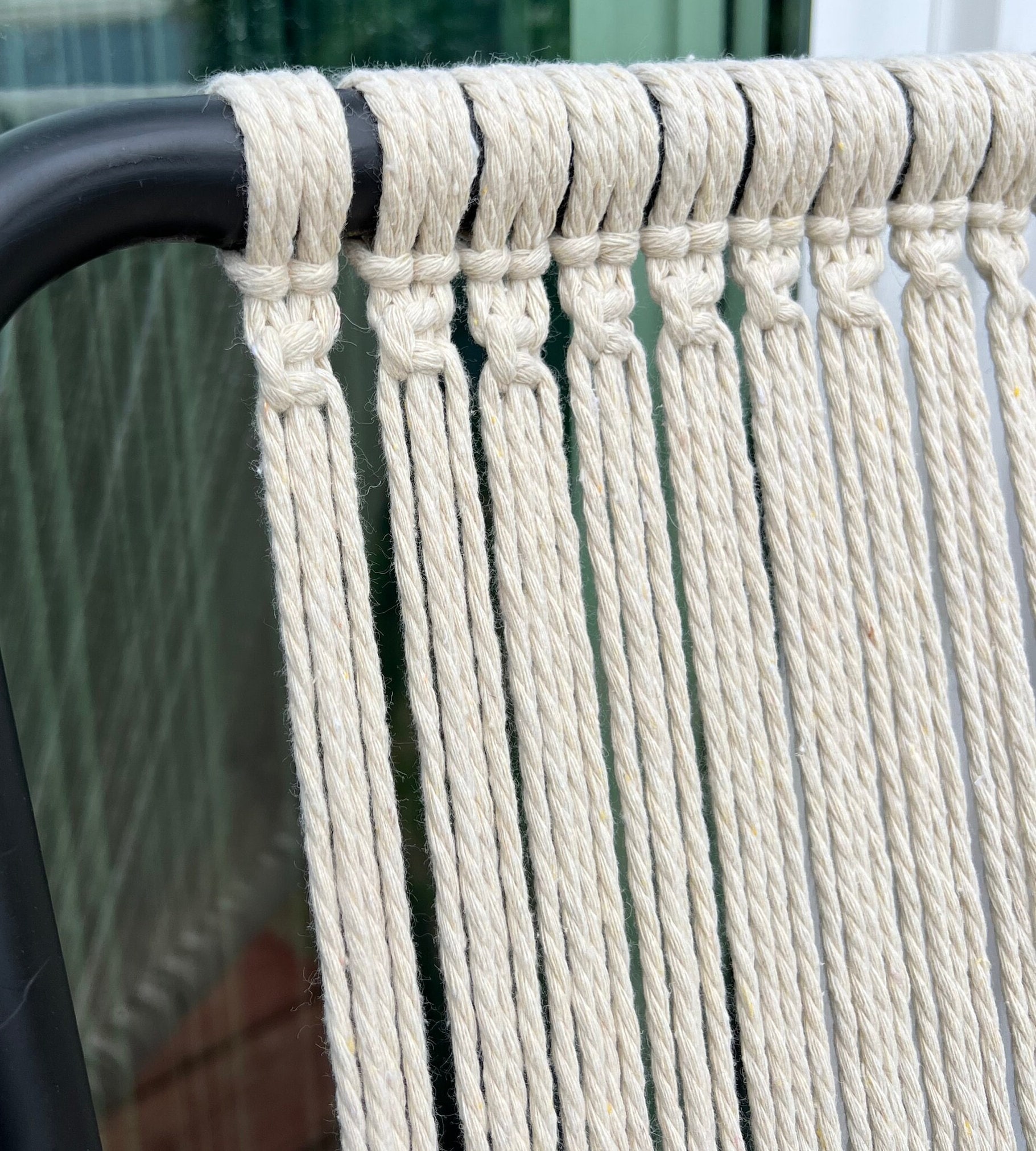 Upcycle Macrame Lounge Chair - Etsy