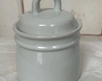 IRONSTONE CONDIMENT JAR