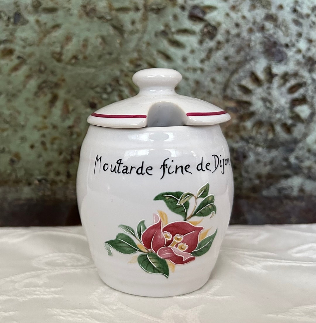 フレンチディジョンマスタードポット - Etsy 日本