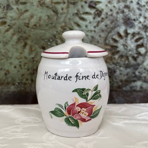 Dijon Mustard Jar - Etsy