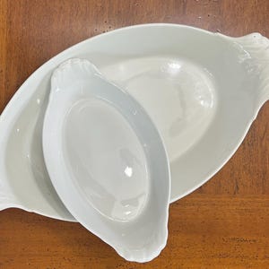 2Vintage French Pillivuyt Au Gratin Dishes