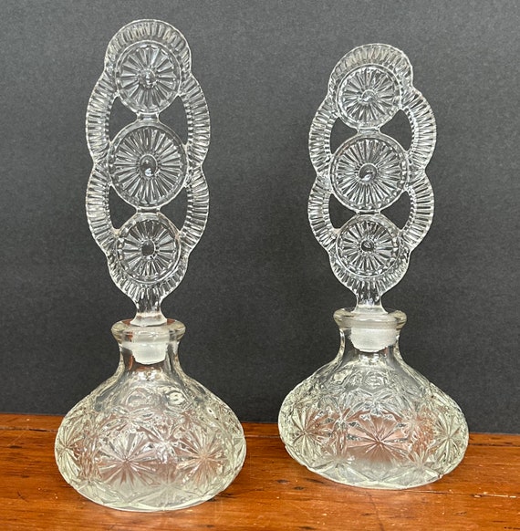 2 Art Deco Perfume Bottles