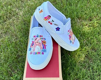 zapatos para mama y hija de karol g, Karol G shoes, Karol G, zapatos de karol g, manana sera bonito, la bichota, Karol g merch