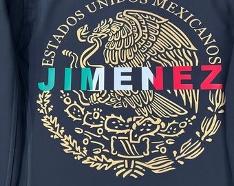 chamarra personalizada, chamarra con escudo de mexico ,Mexican State Jacket, Soft Shell Jacket, Personalized Ariat Style Jacket, Guanajuato