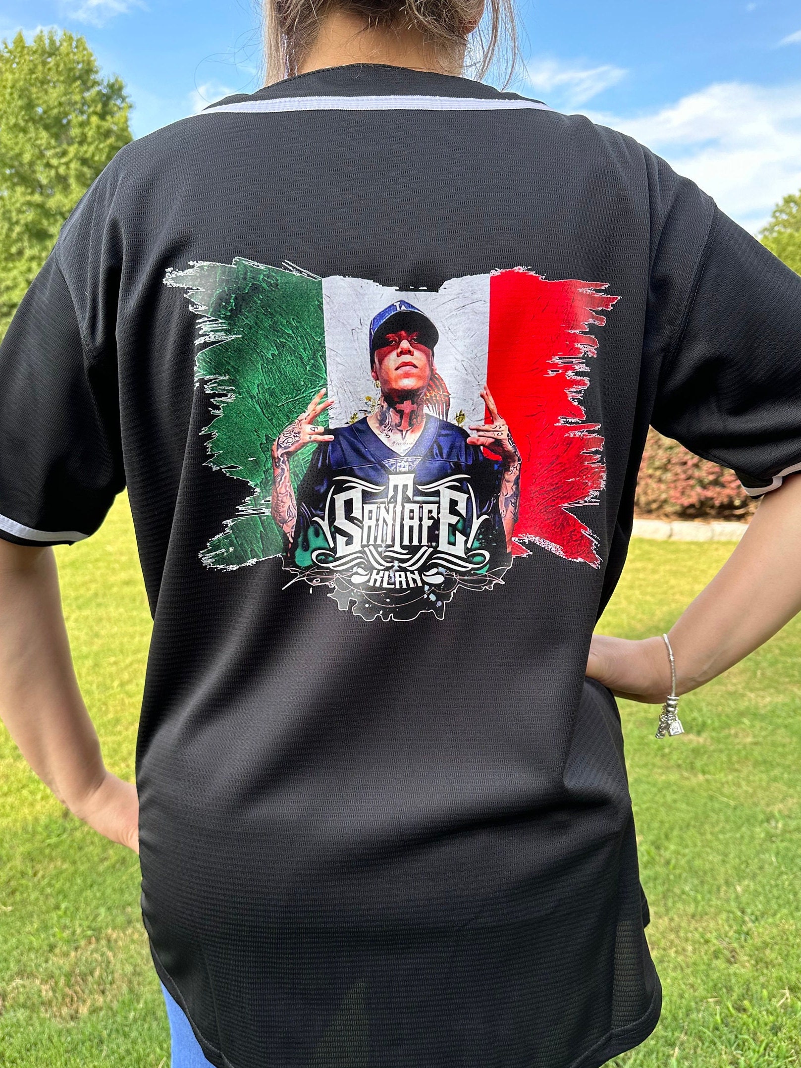 SANTA FE KLAN, Santa Fe, Santa Fe Klan Jersey, Santa Fe Klan Shirt, Santa Fe Klan Merch, Santa Fe Klan Tour , Mexico - Etsy SANTA FE KLAN, Santa Fe, Santa Fe Klan Jersey, Santa Fe Klan Shirt, Santa Fe Klan Merch, Santa Fe Klan Tour , Mexico - Etsy