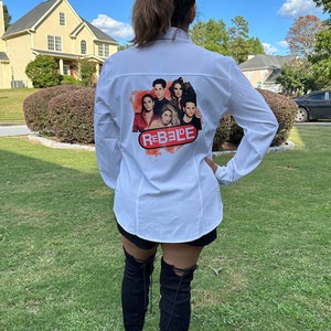 size M lista para ser enviada Rebelde, rebelde tour, camisa de rebelde,RBD, rbd shirt, camisa de rbd, camisa de vesir de rbd,