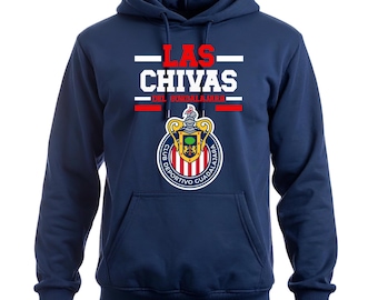 Chivas sudadera con capucha, chivas, las chivas, regalo de las chivas, liga mexicana, sudadera de las chivas, sudadera chivas