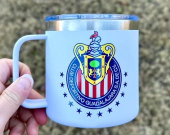 vaso de chivas, taza de café chivas, chivas, regalo de chivas, las chivas, liga mexicana, futbol mexicano