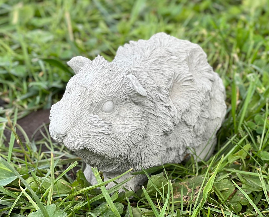 Lifelike Guinea Pig Figurine Cute Realistic Guinea Pig Statue Etsy