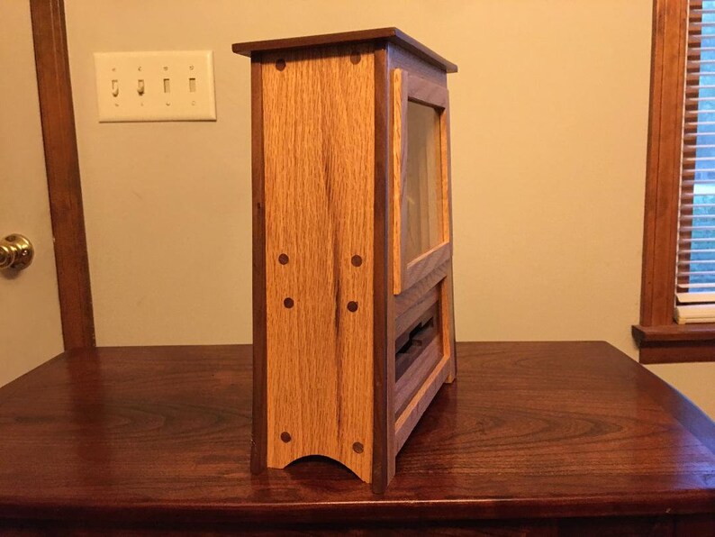 Mantel Clock Prairie Clock Oak Clock Pendulum Clock - Etsy