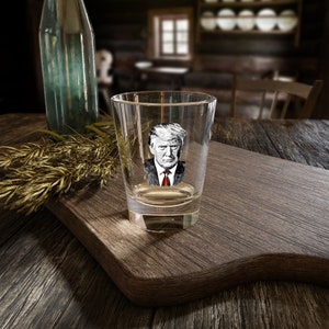 Donald Trump Shot Glass, MAGA, POTUS, Government, President, USA, America, Joe Biden, Trump patriots merchandise, Trump supporters