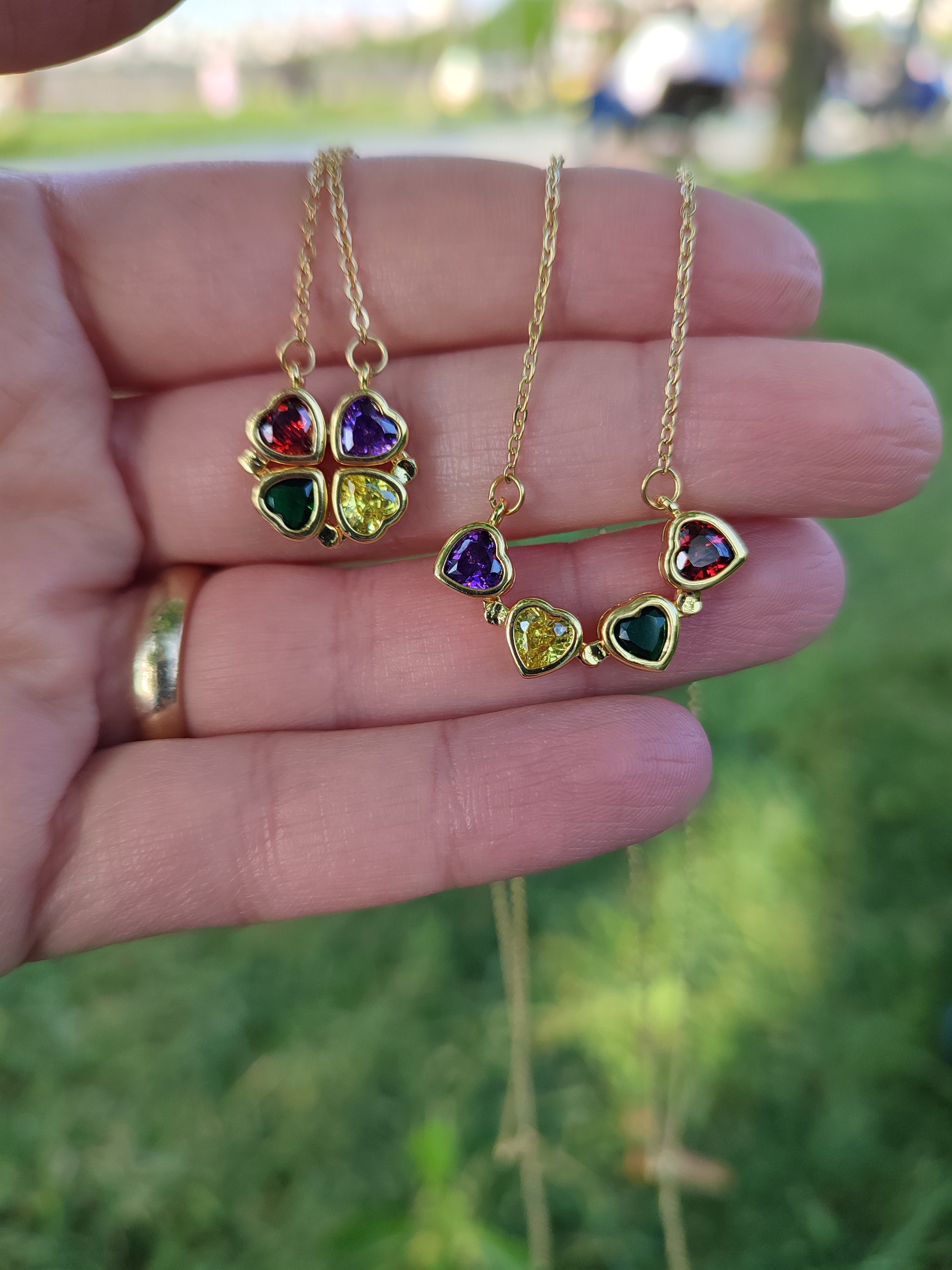 Love & Lock Necklace Love Heart Pendant Necklace for Etsy UK