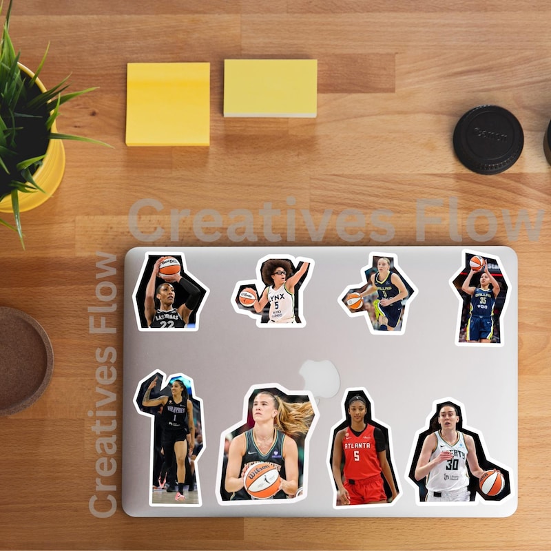 Wnba Player Sticker - Etsy
