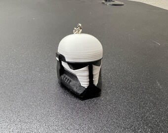 Imperial Stormtrooper Helmet Keychains from Star Wars / Mandalorian