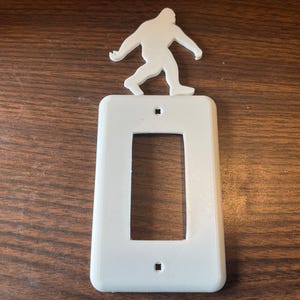 Bigfoot Sasquatch Yeti Schalter oder Steckdose Decorator Wall Plate Cover