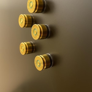 Handmade Refrigerator Bullet Magnets - Set of 5 .308 Winchester / Bullet Magnets / Rifle / Unique Conversation Starter