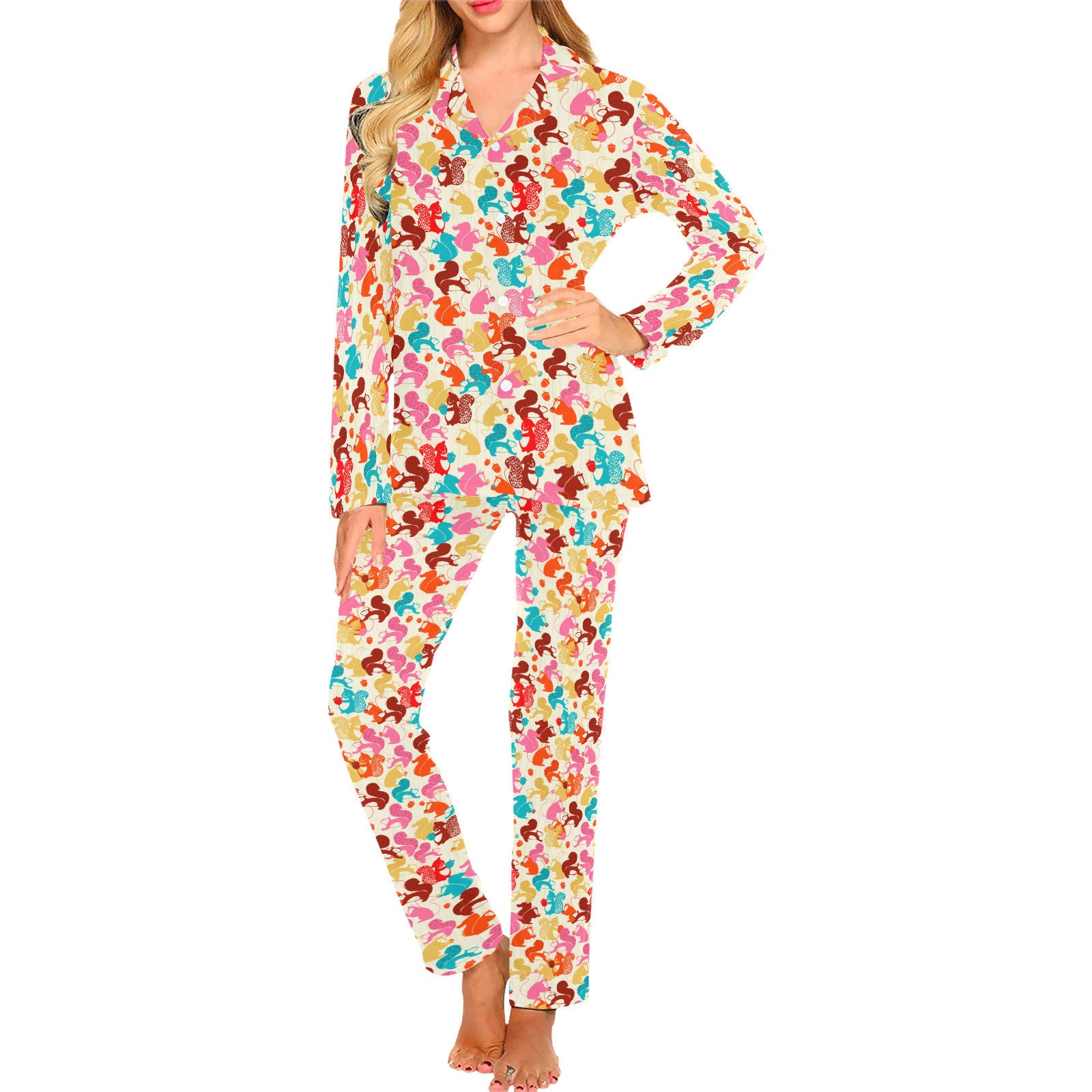 Taylor We Are Never Ever Getting Back Together Women's Squirrel Print  Pajamas -  Canada