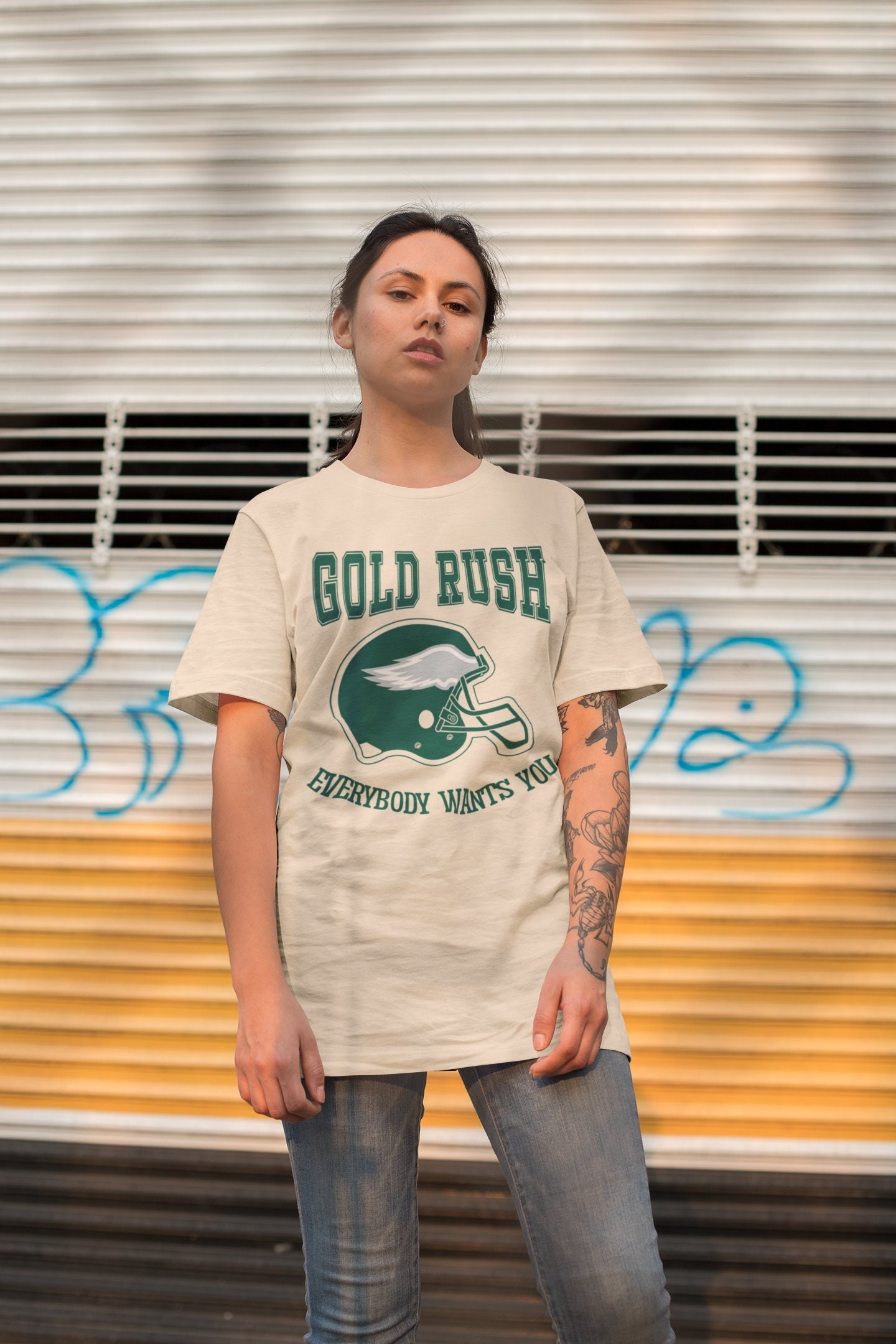 Taylor Evermore Gold Rush Eagles Tshirt Etsy