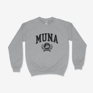 MUNA Collegiate Crewneck Sweatshirt
