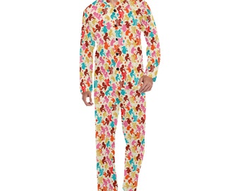 Taylor We Are Never Ever Getting Back Together Men's Squirrel Print Pajamas