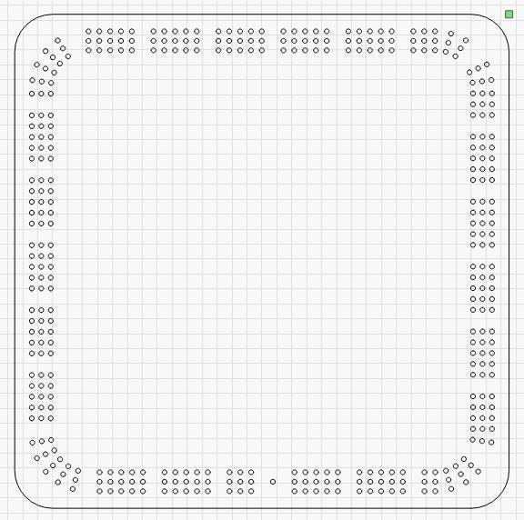 13" Square Cribbage Board Template - Etsy