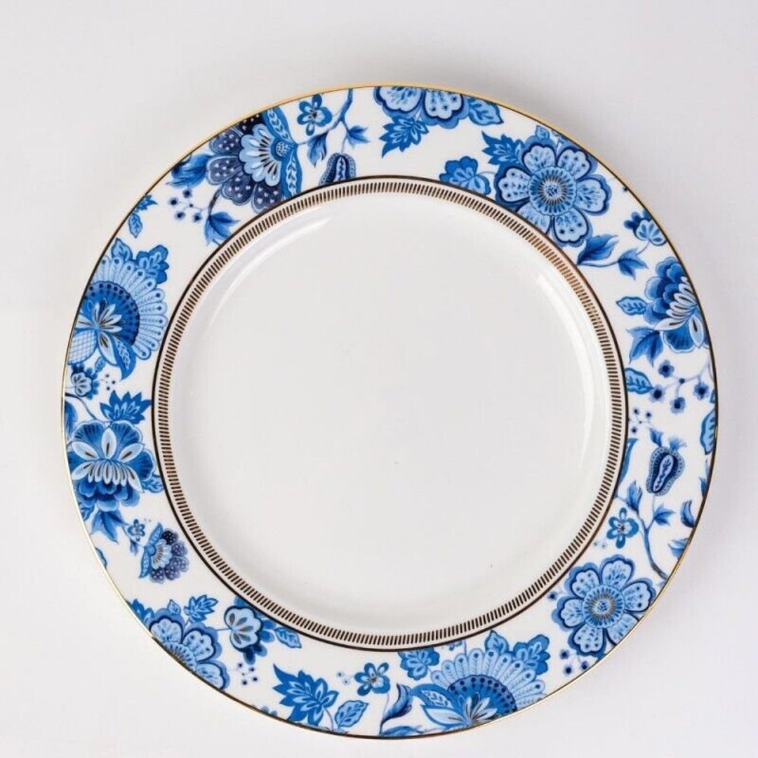 Bone China Blue Danube Dinner Plate set of 4 Etsy