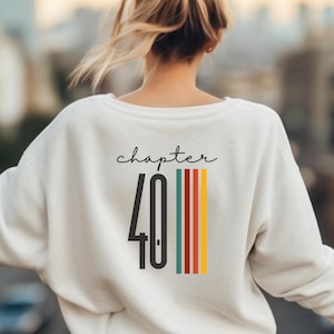 40th Birthday Gift For Her, 1985 Birthday Year Sweatshirt,1985 Birthday Shirt,Gift for Girlfriend,40th Birth Year Gift,1985 Birth Year Gift