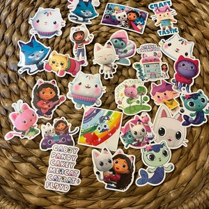 10 pack of random Gabby’s Dollhouse Inspired Stickers