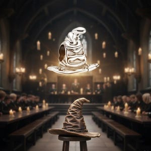 Harry Potter Charms Sprechender Hut Charm Sorting Hat kompatibel mit Pandora / Bettelarmband