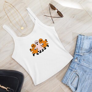 Leuke Halloween-spooktanktop, Halloween-spook-top, Halloween-spookkostuum, Halloween-spook-tanktop