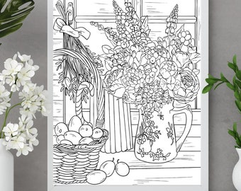 Poster Size Coloring Page Etsy - Il 340x270.4320124934 425o 