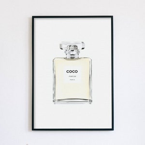 Chanel No 5 Wall Art 