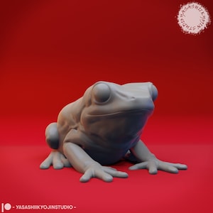 Frosch - 32mm/54mm Scale Miniatur für Table Top Rollenspiele ( D&D, DnD, Pathfinder, Frostgrave, ) | Yasashii Kyojin Studio