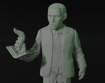 Lovecraft Investigator - 32mm Scale Miniature for Lovecraft themed Table Top RPGs (Call Of Cthulu, D&D, Pathfinder) | Adaevy Creations