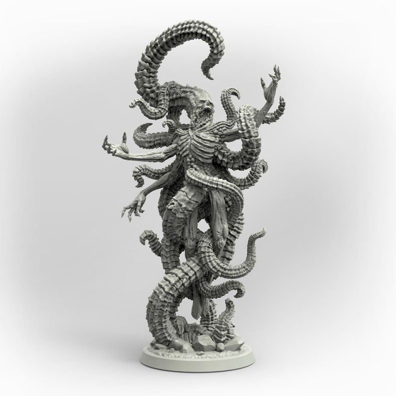 Avatar Of Nyarlathotep 32mm Miniature for Lovecraftian themed RPG Call Of Cthulu D&D, DnD Pathfinder Adaevy Creations image 3