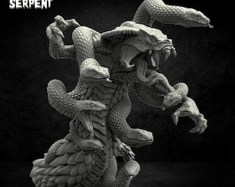 Serpent People (Cult of The Ancient Serpent Collection) - 32mm Scale Miniatures for Lovecraftian RPGs | Adaevy Creations