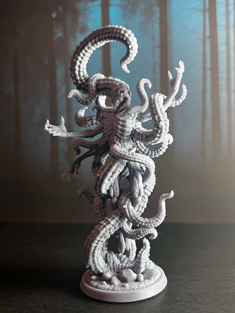 Avatar Of Nyarlathotep 32mm Miniature for Lovecraftian themed RPG Call Of Cthulu D&D, DnD Pathfinder Adaevy Creations image 1