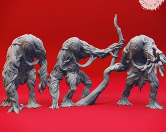 Vine Blight - 32mm/54mm Scale Miniature for Table Top RPGs ( D&D, DnD, Pathfinder, Frostgrave) | Yasashii Kyojin Studio