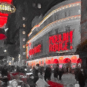 Moulin Rouge, Musical, Print, West End, Theater, Foto, Londen