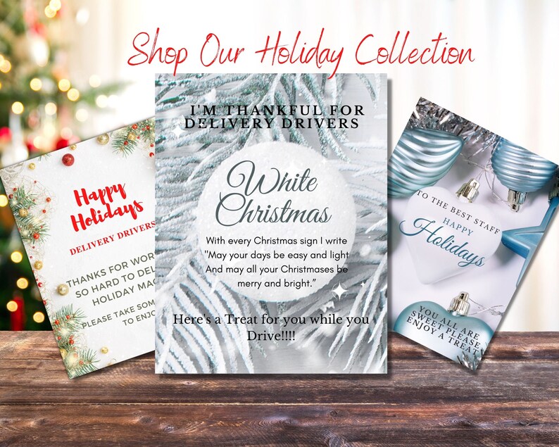 Delivery Driver Snack Sign Digital Download | Thank You Delivery Drivers | Take A Snack Sign | Amazon, FedEx, UPS, USPS Thank You Sign | image 3