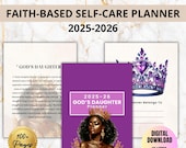 2025-2026 All-in-one Planner | Faith Based Planner  with Self-Care I Finance I Beauty | Black Girl  Fitness & Meal Planner l Prayer Journal