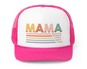 MAMA Trucker Caps, Mom Trucker Hat,  Mother’s Day Gift, MAMA Cap, Mom Gift, Gift for Her, Mama Hat, Mom Hat